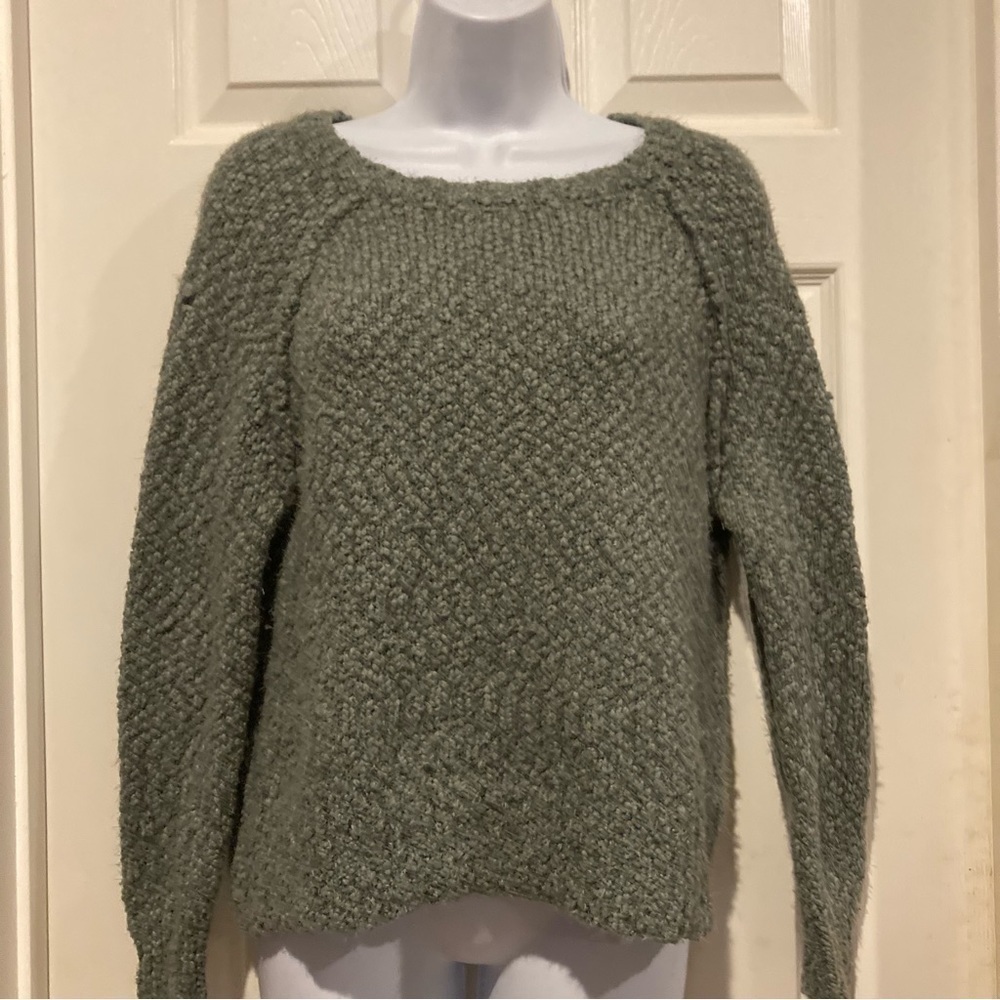 Ladies Yes Lola Green Sweater